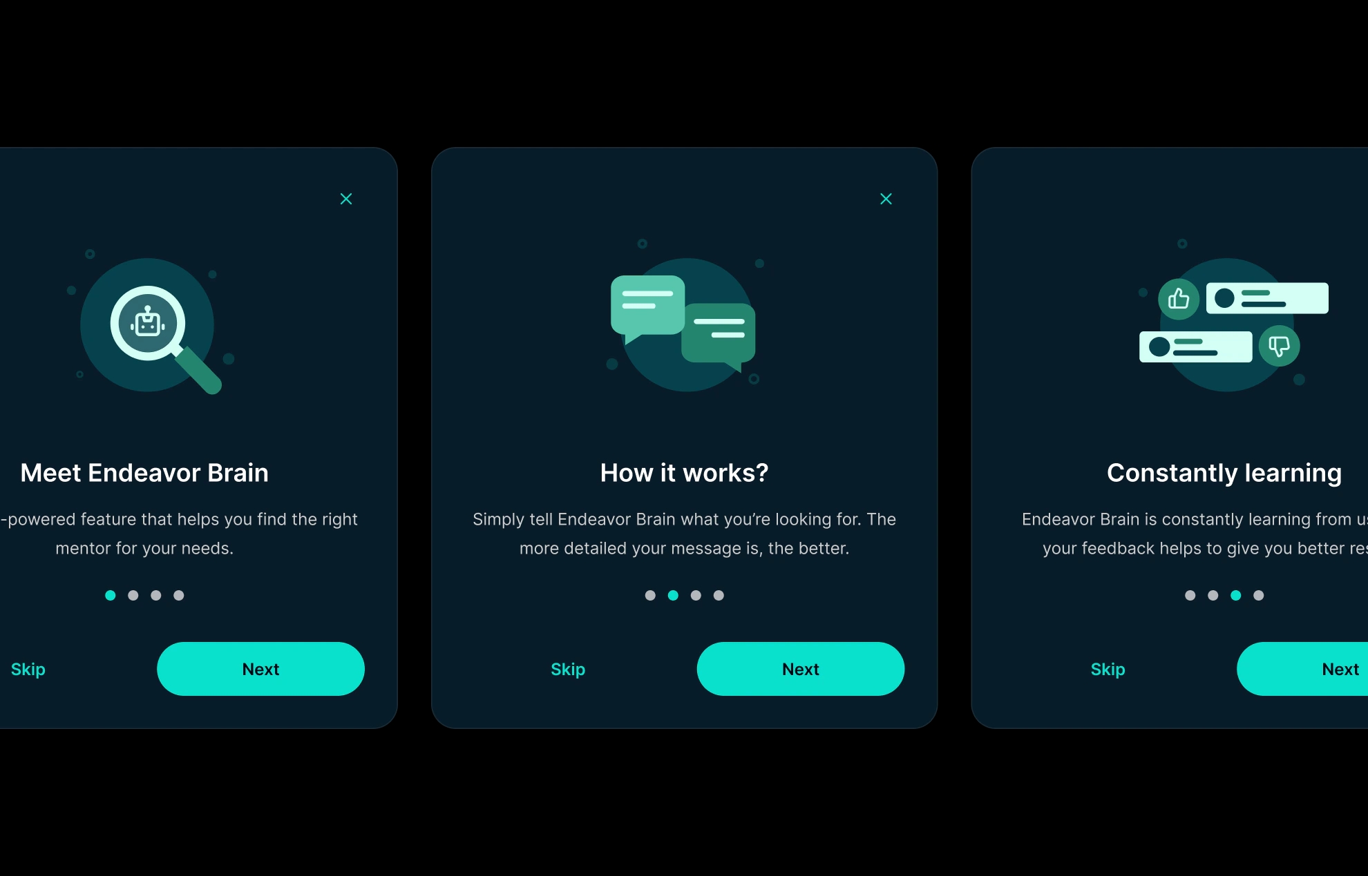 App onboarding flow