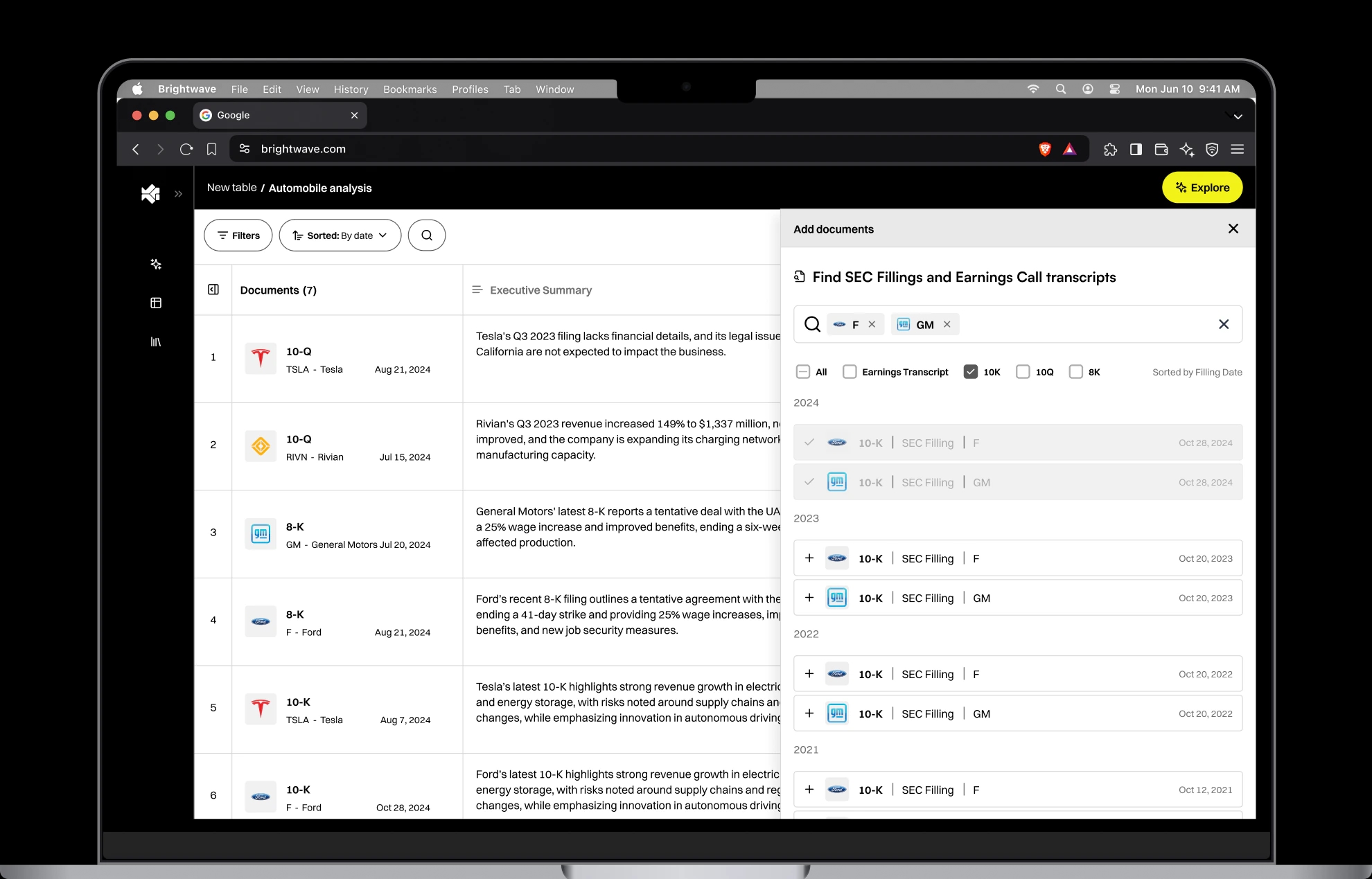 App screen image