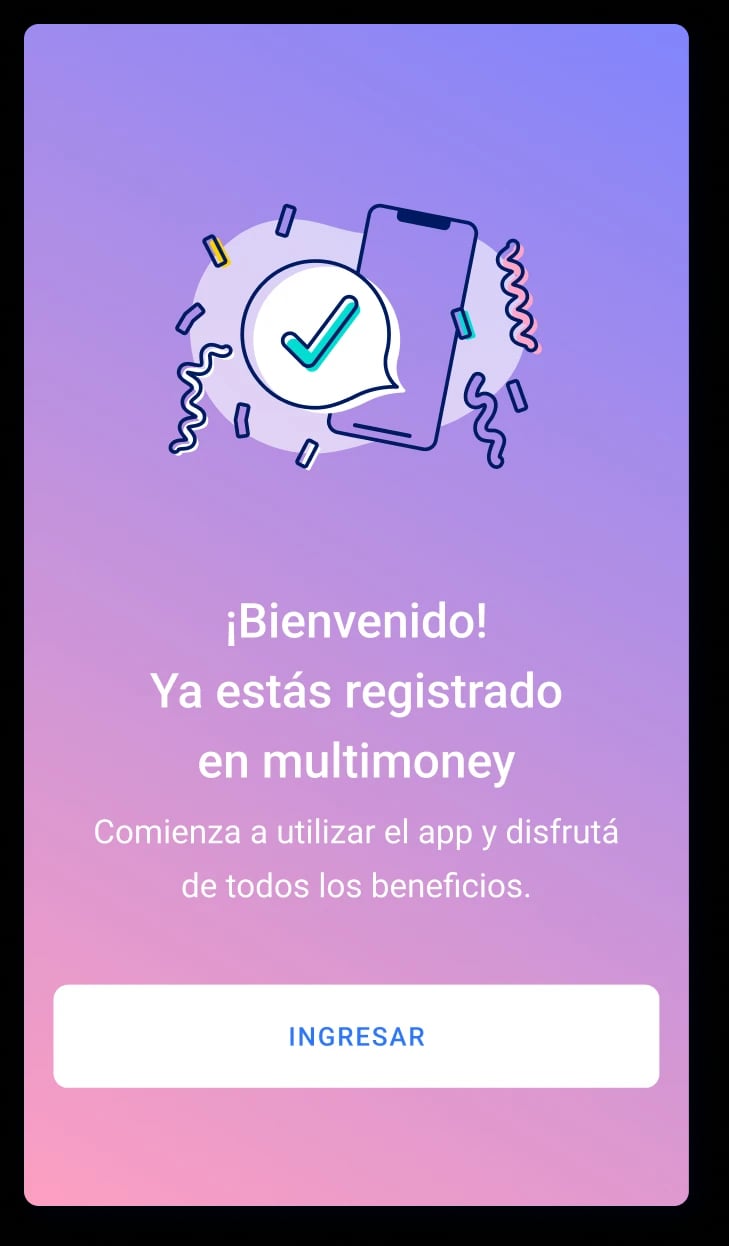 App screen