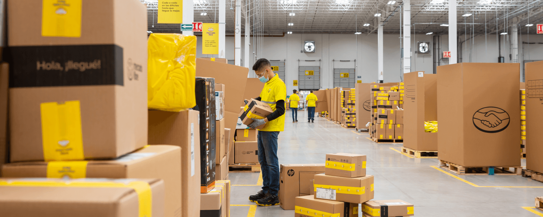 Man holding a box
